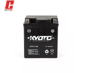 Batteria per moto Kyoto GTX7L-BS (YTX7L- BS) – 12 V 6 Ah –